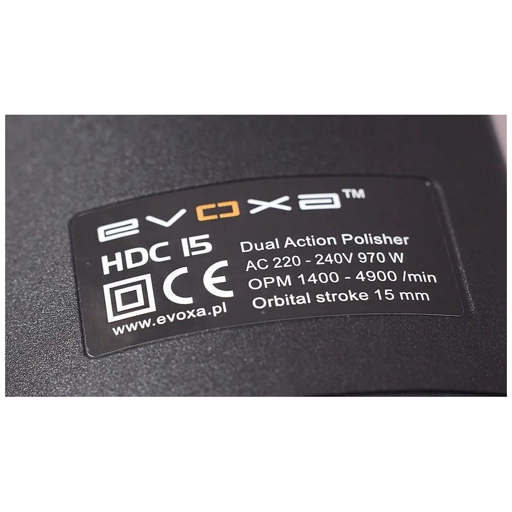 EVOXA HDC-15 Maszyna Polerska DA Skok 15mm