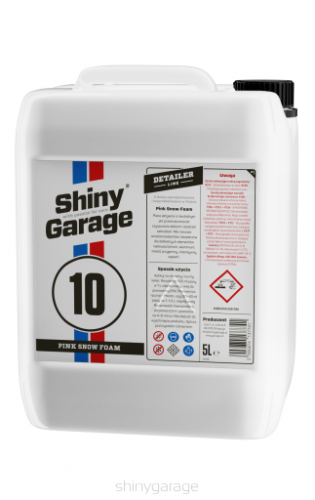 SHINY GARAGE Pink Snow Foam 5L - Różowa Aktywna Piana