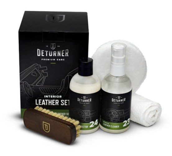 DETURNER Leather Set Zestaw Do Prania Skóry