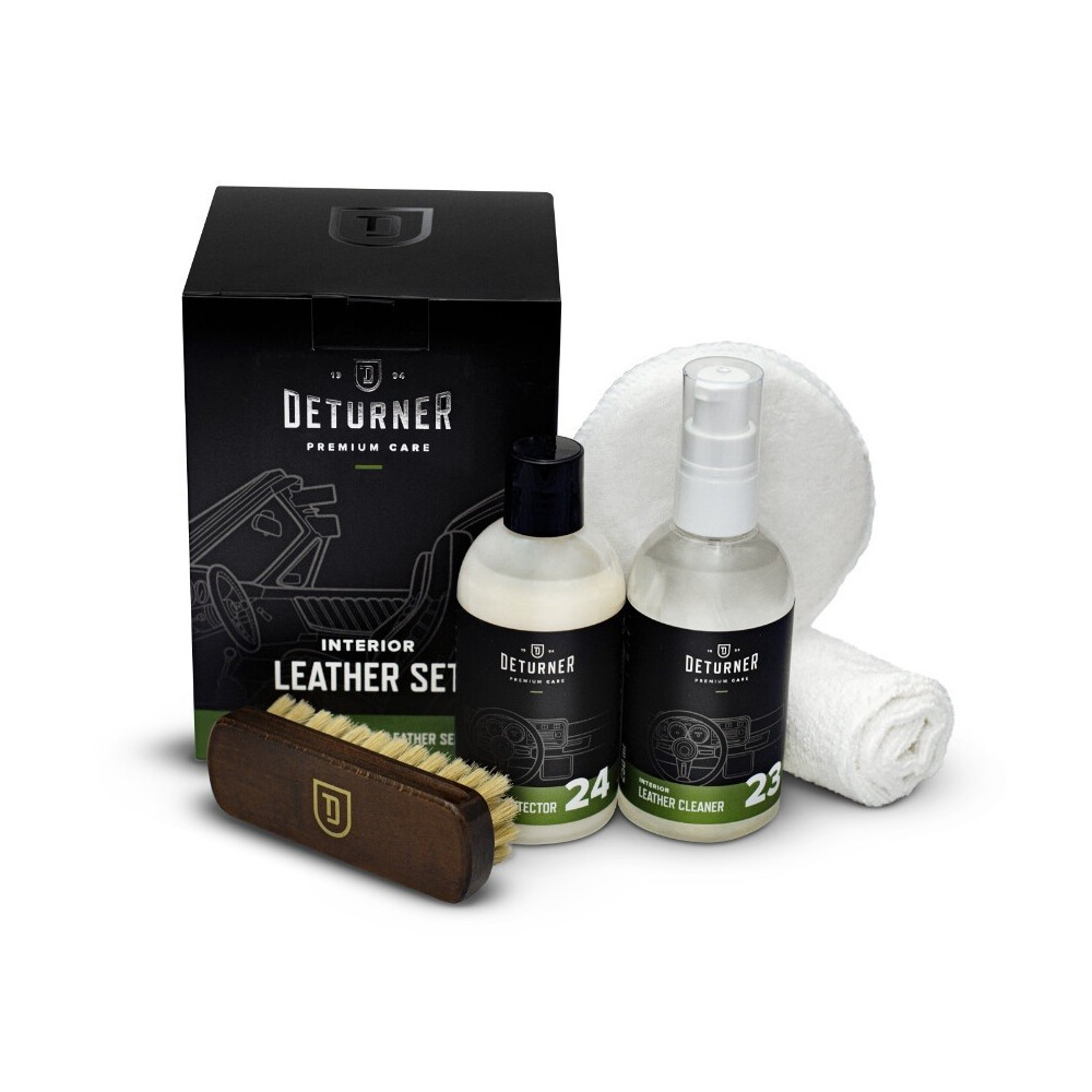 DETURNER Leather Set Zestaw Do Prania Skóry