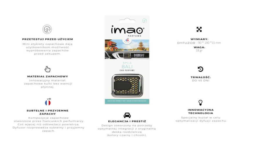 Scentway Dyfuzor 33 A Bali Zawieszka Zapach