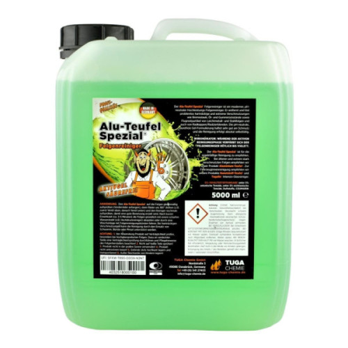 TUGA ALU-TEUFEL 5L - Do mycia felg neutralne PH