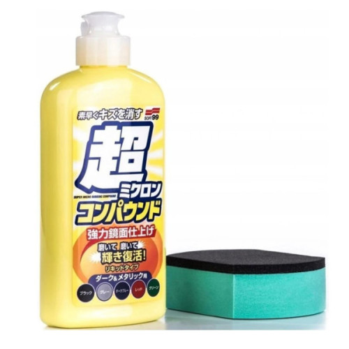 SOFT99 Micro Liquid Compound Dark - Cleaner Do Ciemnych Lakierów