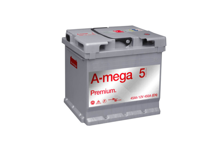 AKUMULATOR AMEGA PREMIUM M5 12V 45Ah 450A