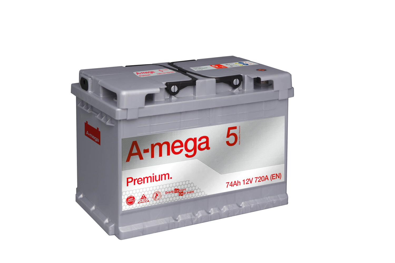 AKUMULATOR AMEGA PREMIUM M5 12V 74Ah 720A