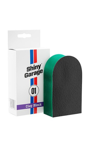 SHINY GARAGE Clay Block - Wielorazowa gąbka glinkowa