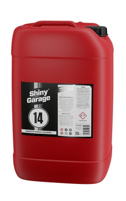 SHINY GARAGE Monster Wheel Cleaner 25L -  Żelowy Preparat Do Mycia Felg, Deironizer