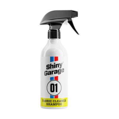 SHINY GARAGE Fabric Cleaner Shampoo 500ml - Gotowy Preparat Do Prania Tapicerki Podsufitki