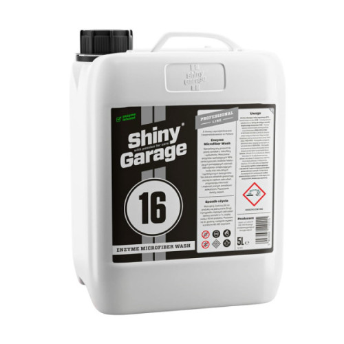 SHINY GARAGE Enzyme Microfiber Wash 5L - Preparat Do Prania Mikrofibr