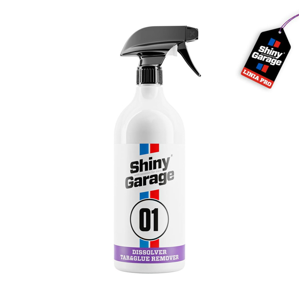 SHINY GARAGE Dissolver Tar&Glue Remover 1L - Preparat do usuwania smoły i kleju