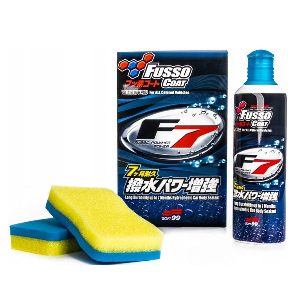 SOFT99 Soft99 Fusso Coat F7 All Colours 300ml - Płynny Wosk Samochodowy