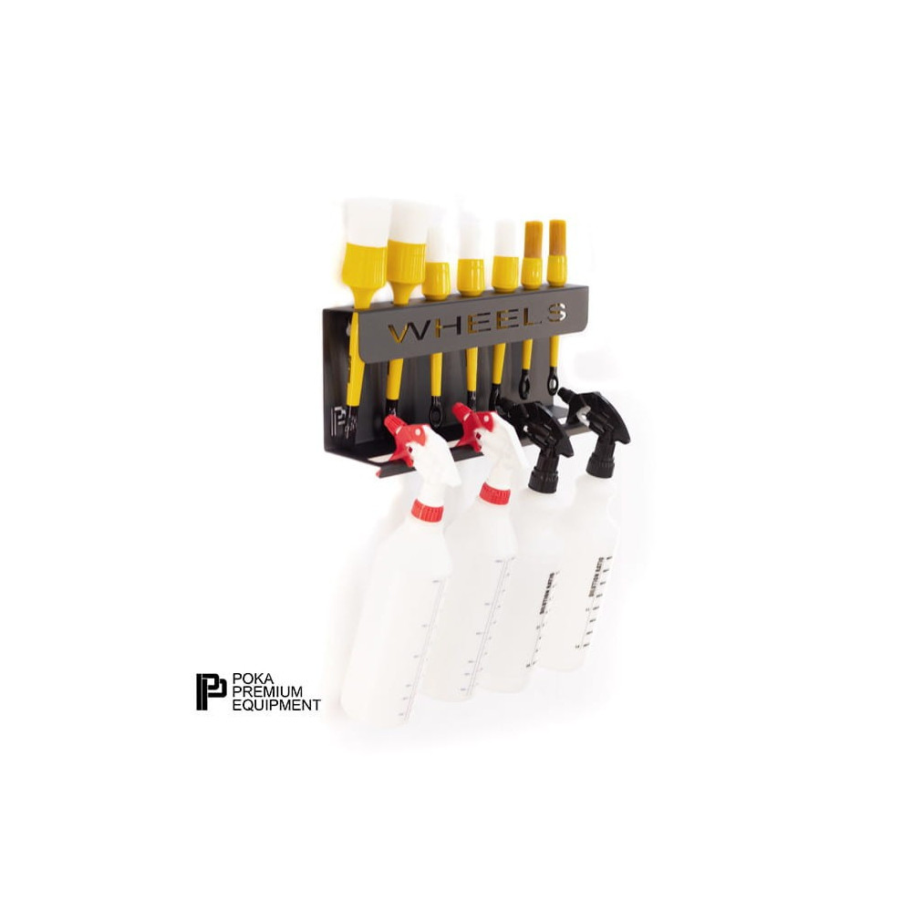 POKA PREMIUM Wieszak Na Pędzle Butelki 40cm WHEELS