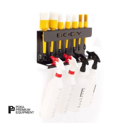 POKA PREMIUM Wieszak Pędzle Butelki 40cm INTERIOR