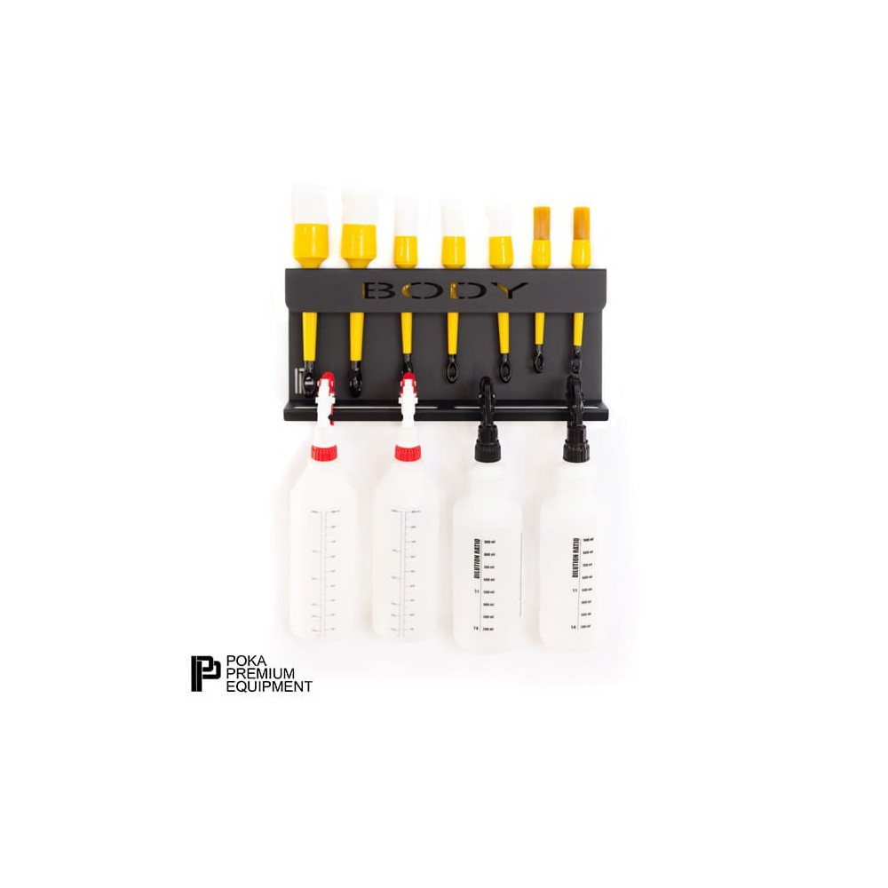 POKA PREMIUM Wieszak Pędzle Butelki 40cm INTERIOR