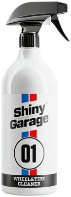 SHINY GARAGE Wheel And Tire Cleaner 1L - Preparat Do Mycia Felg i Opon Zasadowy