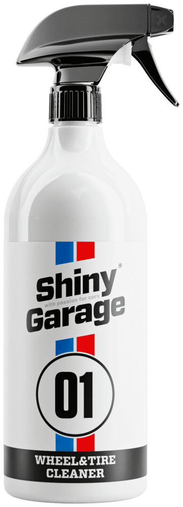 SHINY GARAGE Wheel And Tire Cleaner 1L - Preparat Do Mycia Felg i Opon Zasadowy