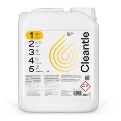 CLEANTLE Deiron Man 5L - Płyn Do Usuwania Metalicznych Zanieczyszczeń