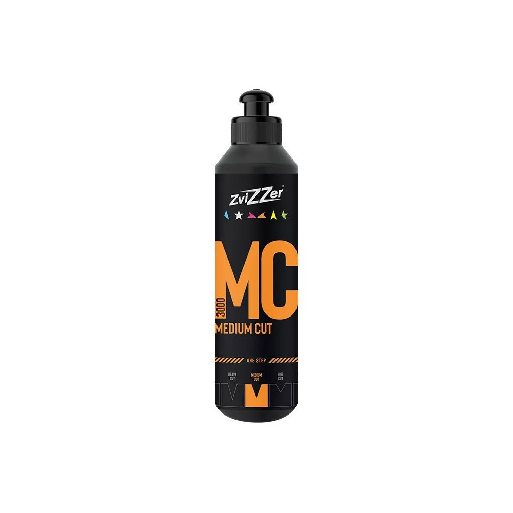 ZVIZZER MC3000 Orange Medium Cut 250ml - Średnio Tnąca P