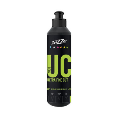 ZVIZZER UC1000 Green Ultrafine Cut 250ml - Ultra Wykańczająca Pasta Polerska