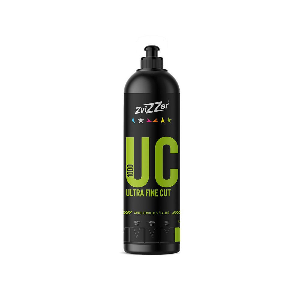 ZVIZZER UC1000 Green Ultrafine Cut 750ml - Ultra Wykańczająca Pasta Polerska