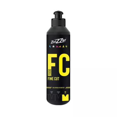 ZVIZZER FC2000 Yellow Fine Cut 250ml - Wykańczająca Pasta Polerska