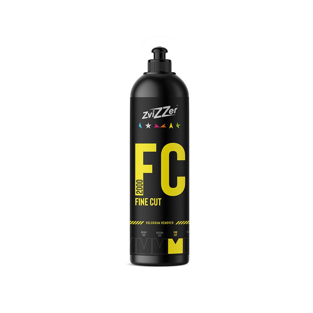 ZVIZZER FC2000 Yellow Fine Cut 750ml - Wykańczająca Pasta Polerska