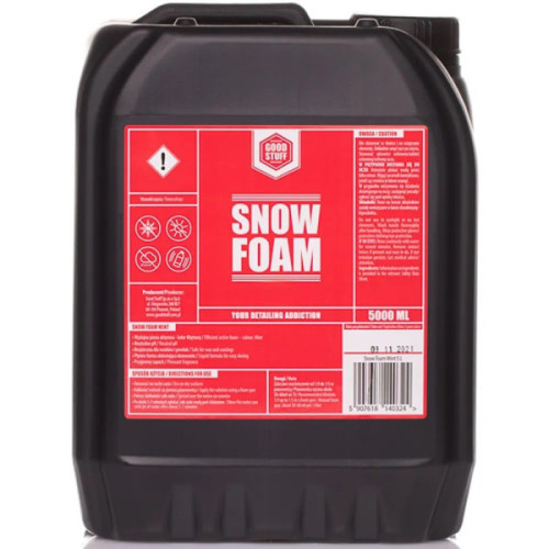 GOOD STUFF Snow Foam 5L - Aktywna Piana Neutralne PH