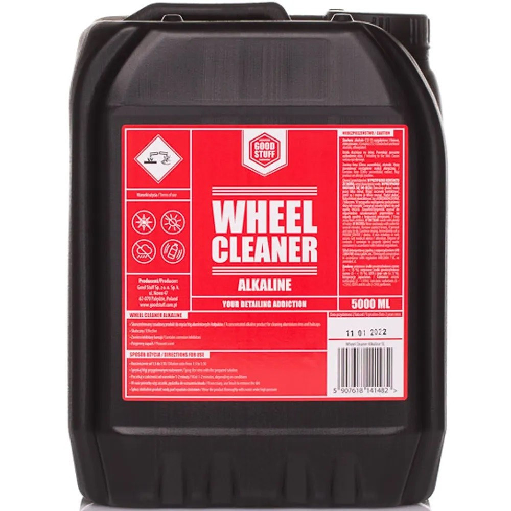 GOOD STUFF Wheel Cleaner Alkaline 5L - Zasadowy Preparat do Mycia Felg