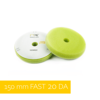NAT Gąbka Polerska 150x20 FAST 20 DA Zielona