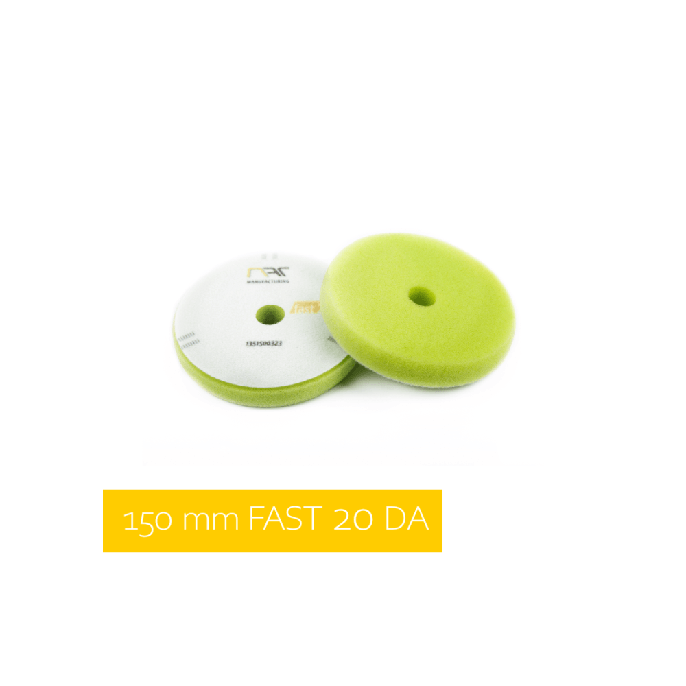 NAT Gąbka Polerska 150x20 FAST 20 DA Zielona