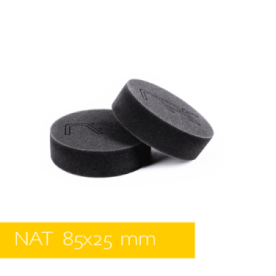 NAT 85 Aplikator Miękki 85x25mm Czarny