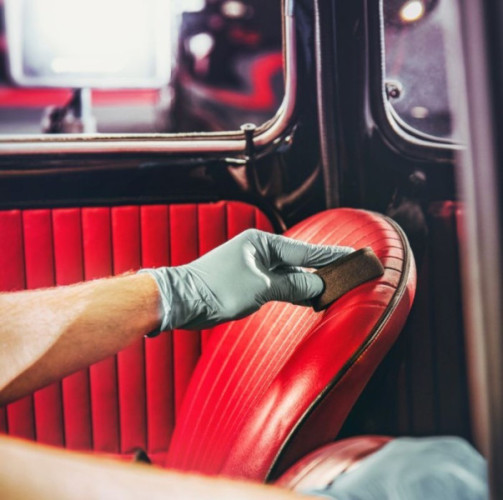 NAT 85 Aplikator Miękki 85x25mm Czarny