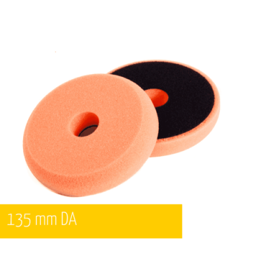 NAT Gąbka Polerska na Rzep 135x25 Pomarańczowa DA