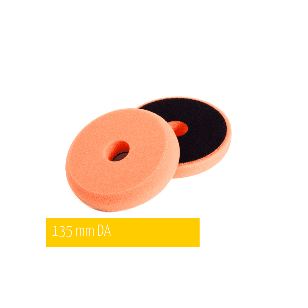 NAT Gąbka Polerska na Rzep 135x25 Pomarańczowa DA