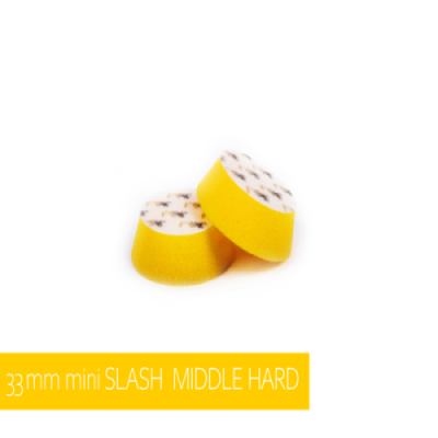 NAT Gąbka polerska miniSLASH 33x45x15 DUOPACK Żółt