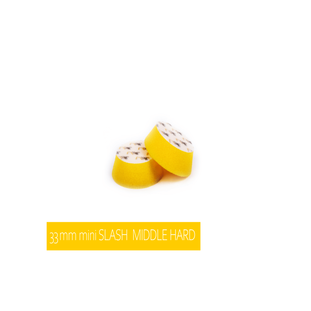NAT Gąbka polerska miniSLASH 33x45x15 DUOPACK Żółt