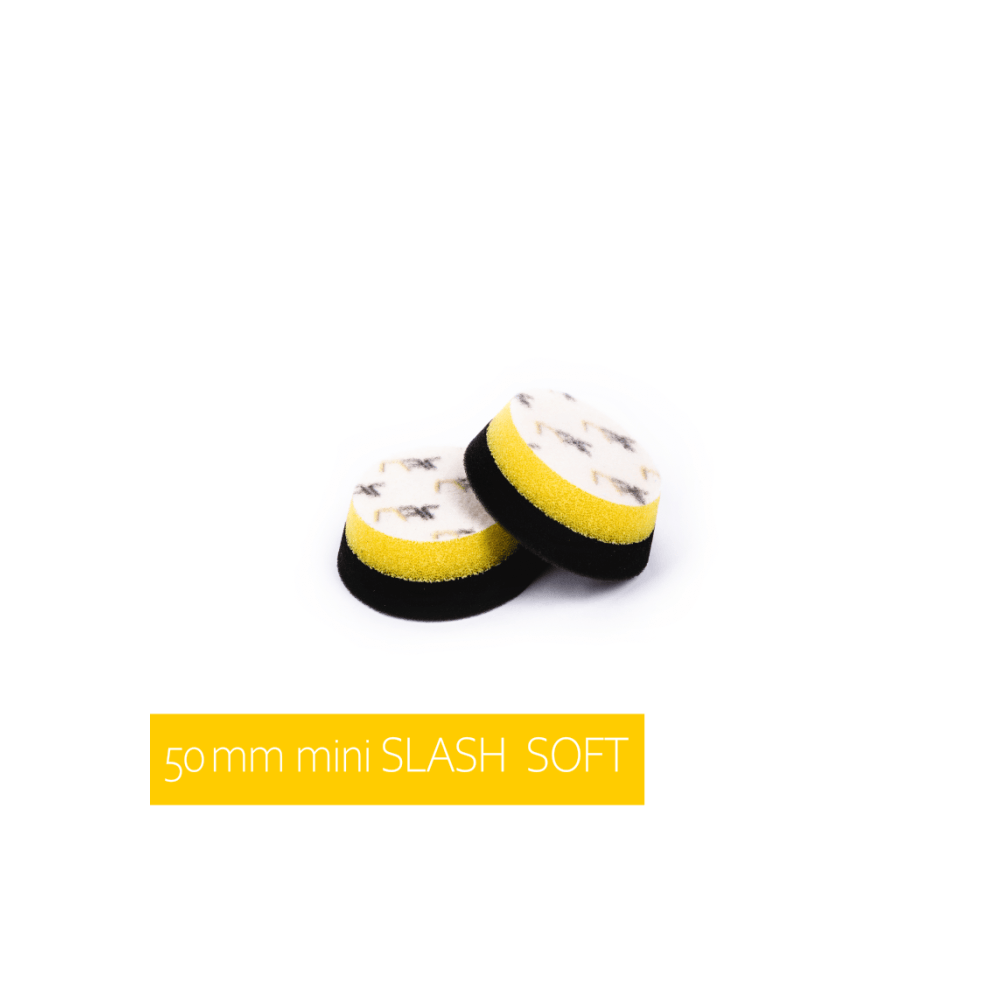 NAT Gąbka polerska 'mini SLASH' 50x65x20 Czarna