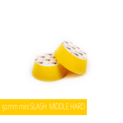 NAT Gąbka polerska 'mini SLASH' 50x65x20 Żółta