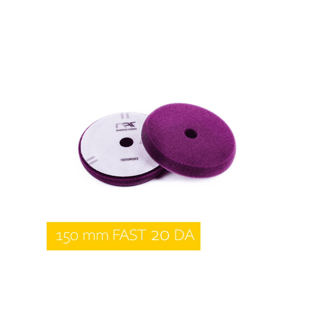 NAT Gąbka Polerska 150x20 FAST 20 DA FIOLETOWA