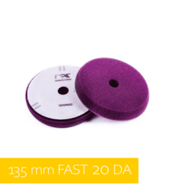 NAT Gąbka Polerska 135x20 FAST 20 DA FIOLETOWA