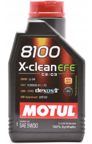 OLEJ MOTUL 8100 X-CLEAN EFE 5W30 C2/C3 1L