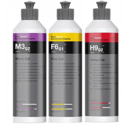 Koch Chemie Zestaw Past Polerskich M3.02 F6.01 H9