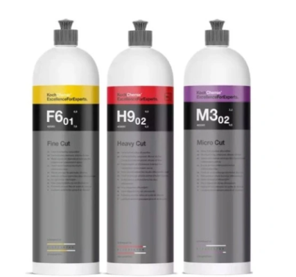 KOCH ZESTAW PAST POLERSKICH H9 F6 M3 3 x 1000ml