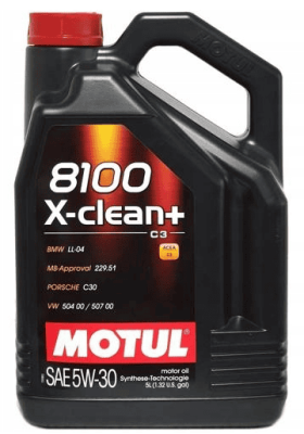 OLEJ MOTUL 8100 X-CLEAN+ 5W30 C3 5L