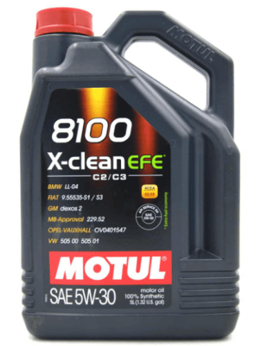 OLEJ MOTUL 8100 X-CLEAN EFE 5W30 C2/C3 5L