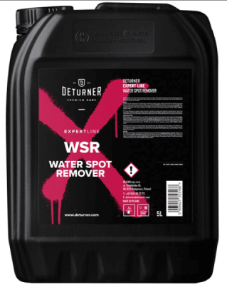 DETURNER WSR Water Spot Remover Preparat do Usuwania Osadów Mineralnych 5l