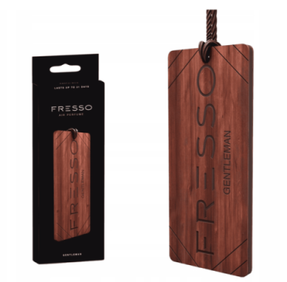 FRESSO Gentleman - Drewniana Zawieszka Zapachowa