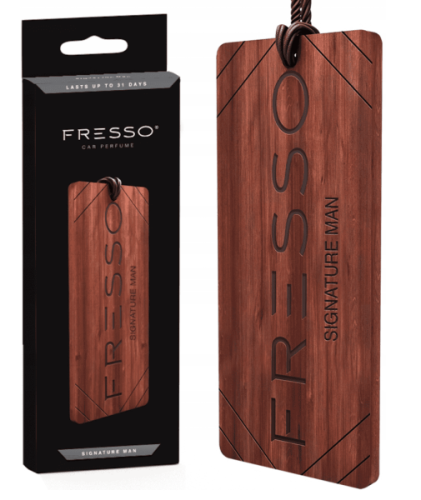 FRESSO Signature Man - Drewniana Zawieszka Zapachowa