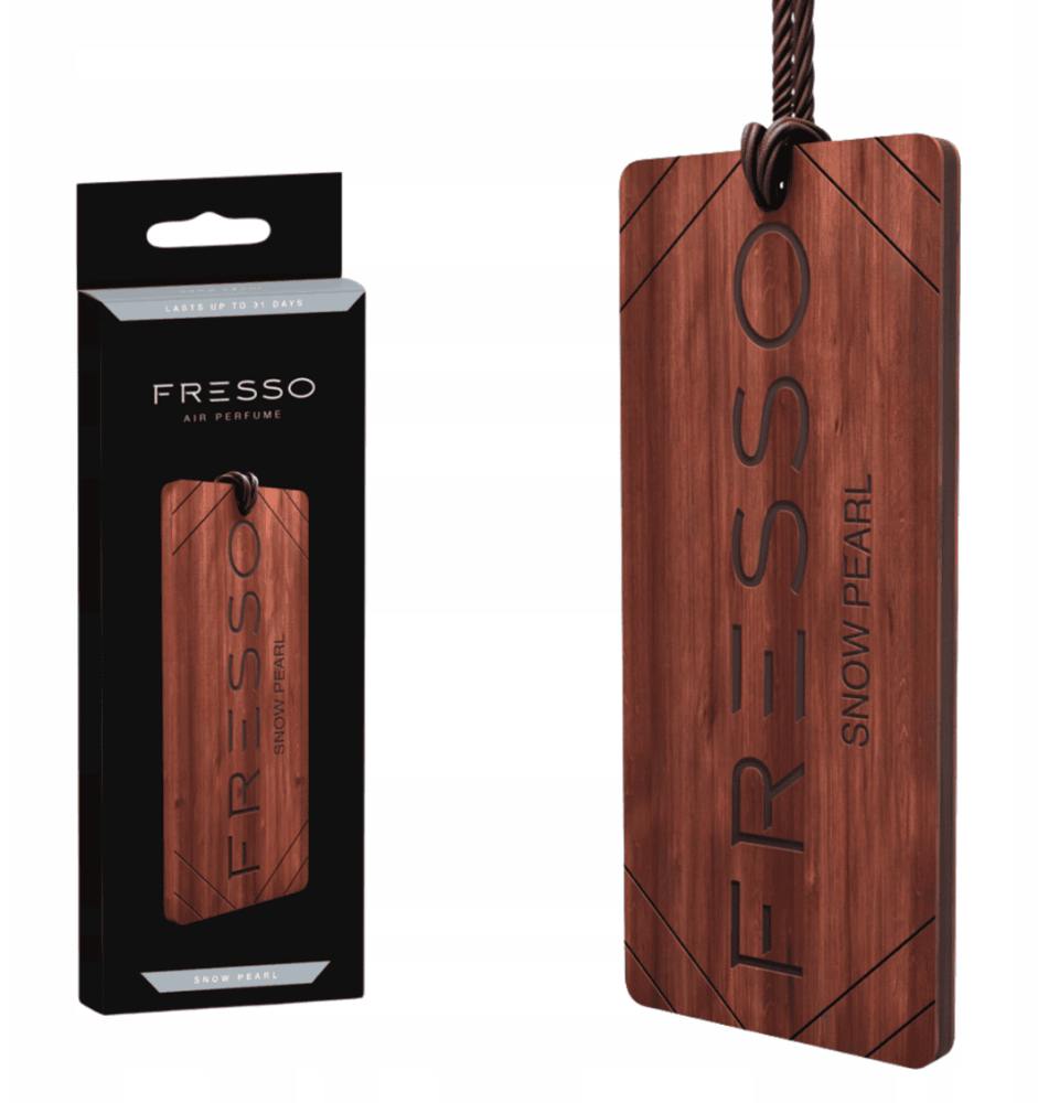 FRESSO Snow Pearl - Drewniana Zawieszka Zapachowa