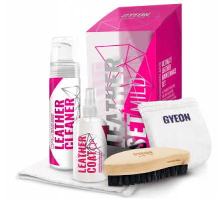 Gyeon Q2M Leather Set MILD – Zestaw Do Bieżącej Pielęgnacji Skóry